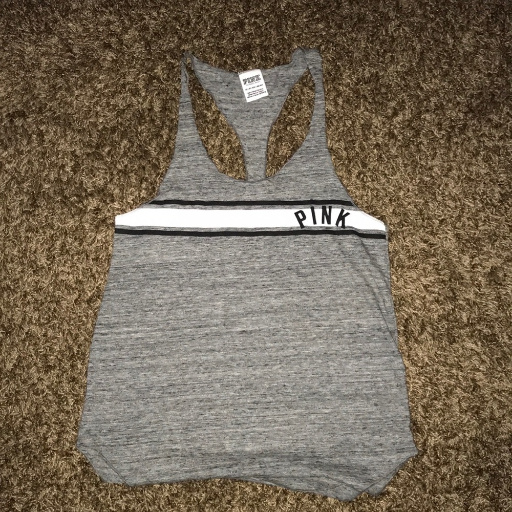 PINK racer back t shirt